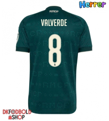 Real Madrid Federico Valverde #8 Udebanetrøje 2026-27 Kort ærmer Real Madrid Federico Valverde #8 Udebanetrøje 2026-27 Kort ærmer